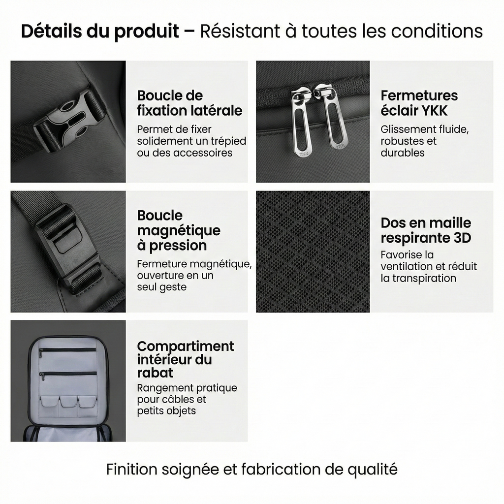 Sac à dos drone