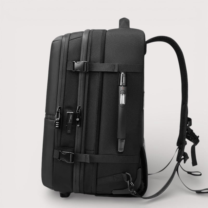 Valise cabine à roulettes – sac à dos de voyage 2-en-1