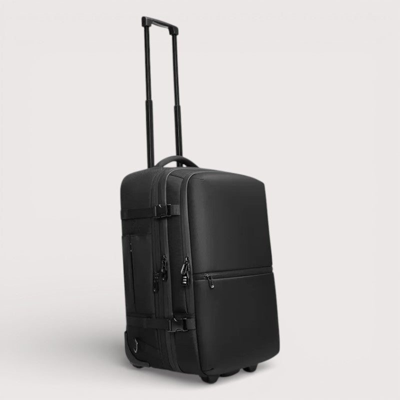 Valise cabine à roulettes – sac à dos de voyage 2-en-1
